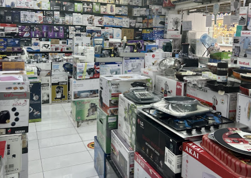 Extensive range of small appliances